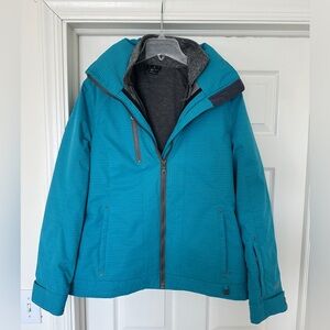 Nils women’s ski jacket, blue, size 12.